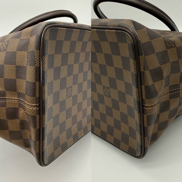 Authentic Louis Vuitton Damier Ebene Saleya MM - Picture 14 of 17